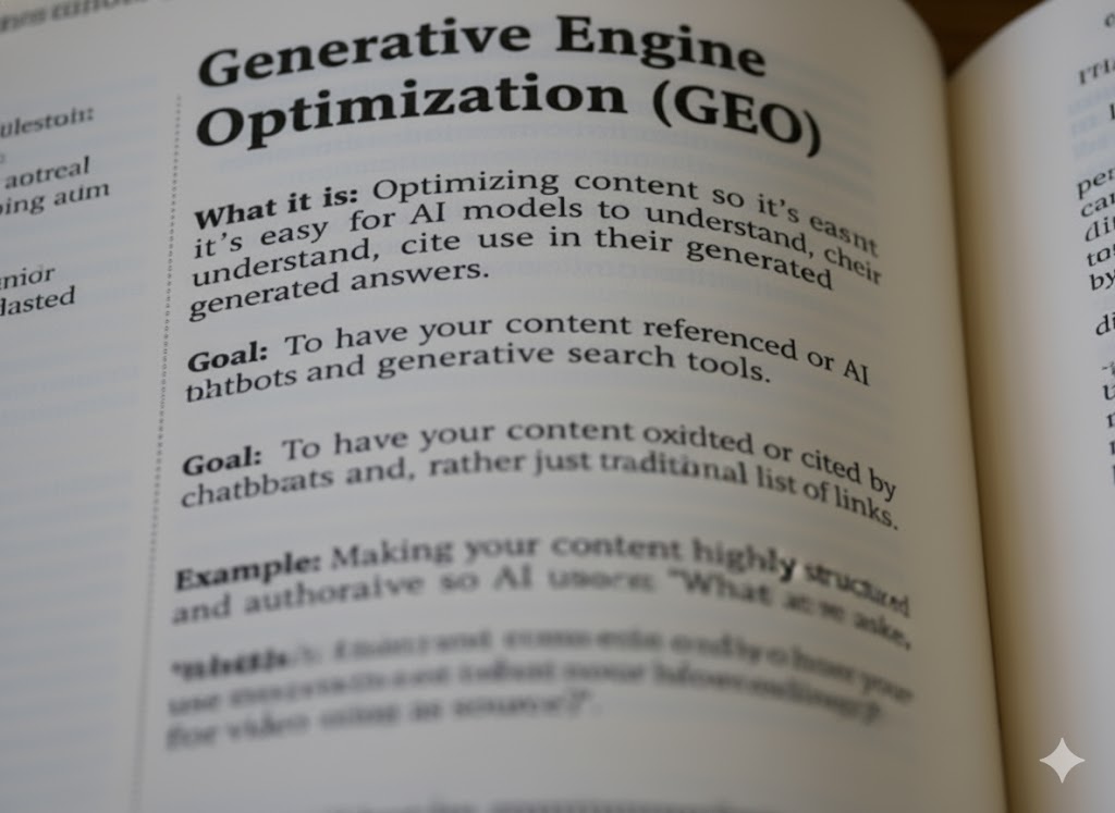 מילון מונחים לעולם החדש של GEO